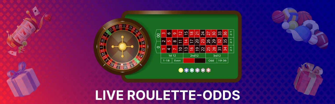 Live roulette odds