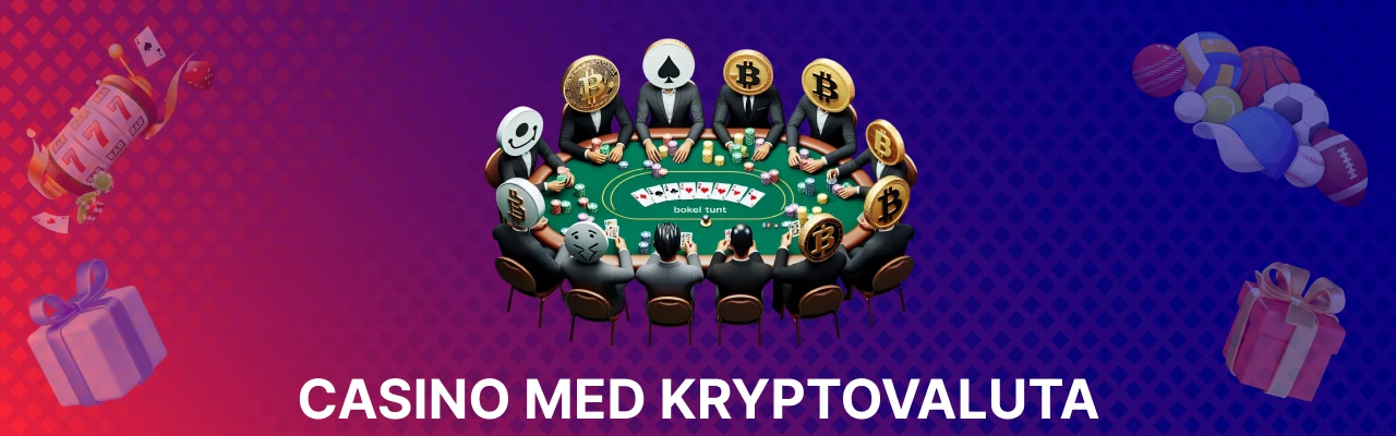 Casino med kryptovaluta i norge