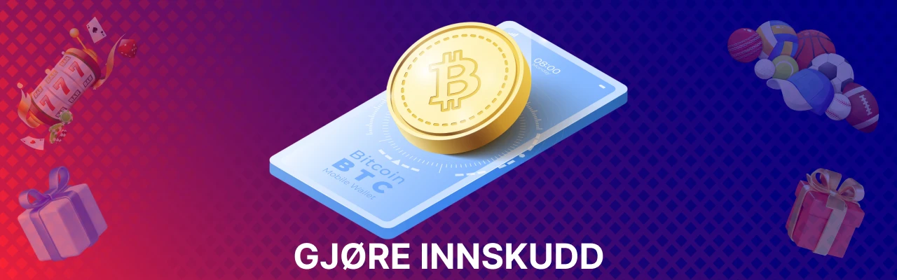 Innskudd pa crypto casino