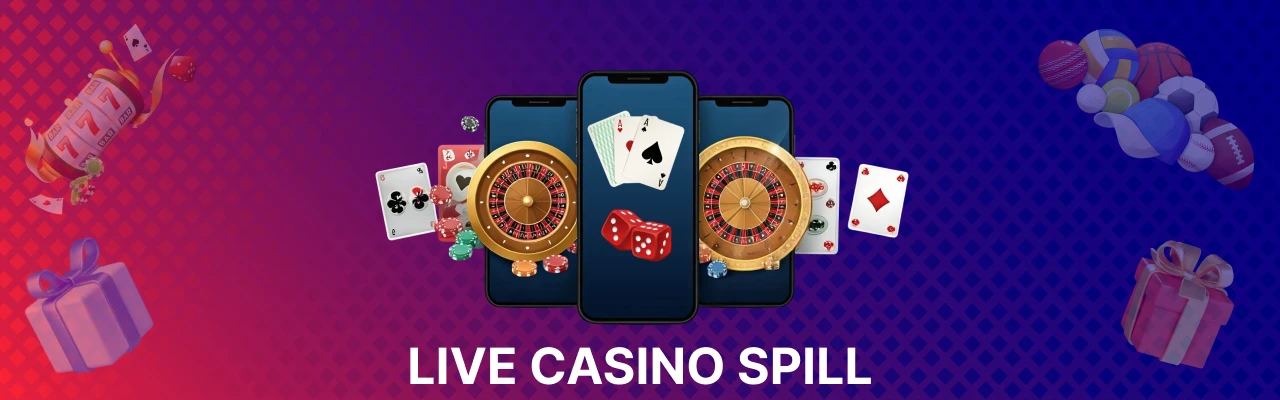Live casino spill