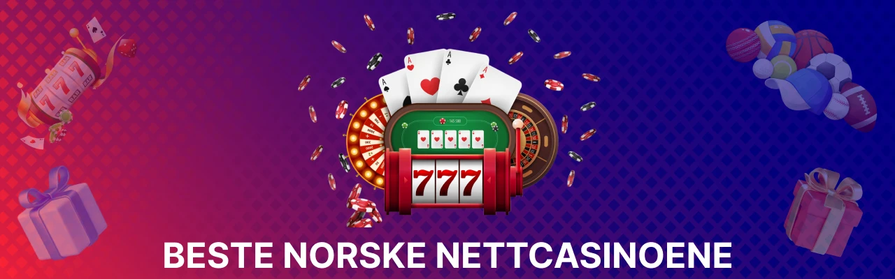 Beste norske nettcasinoene