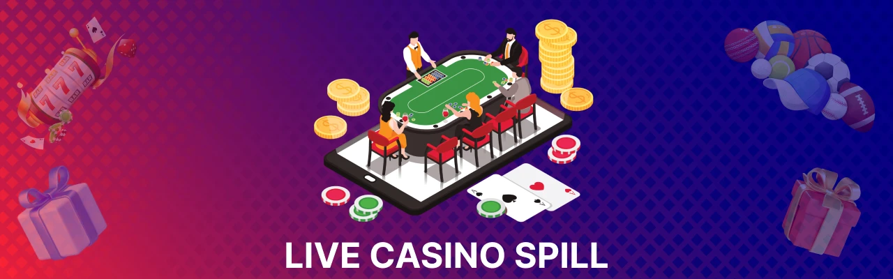 Live casino spill i norge