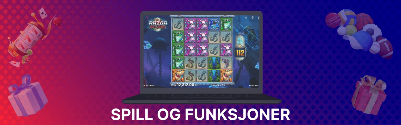Spille spilleautomaten razor returns