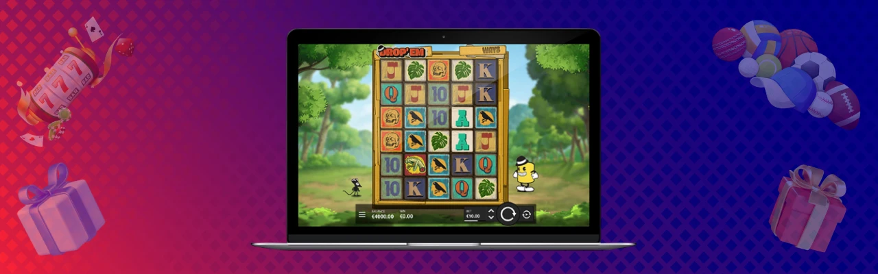 Brukeropplevelse hos spilleautomaten drop em