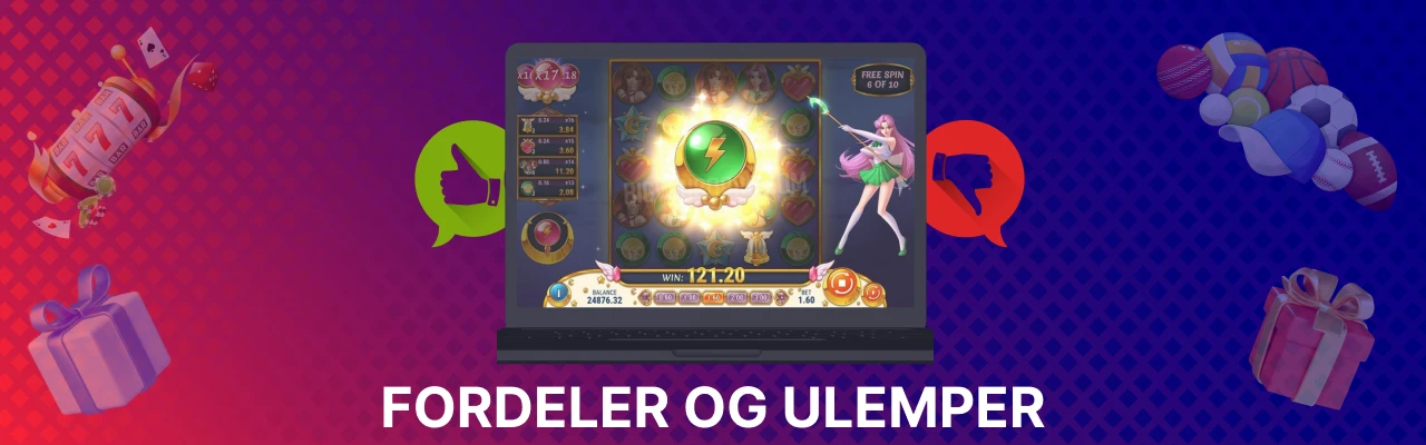 Fordeler og ulemper med moon princess 100