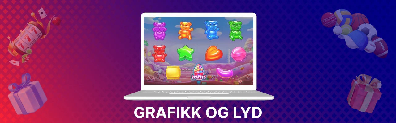 Grafikk og lyd hos sugar rush
