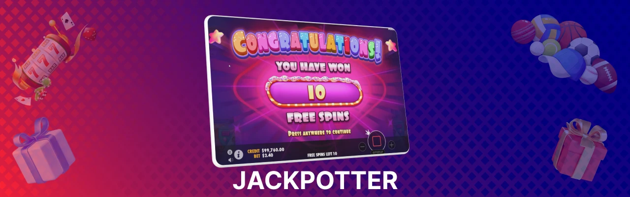 Jackpotter i sugar rush