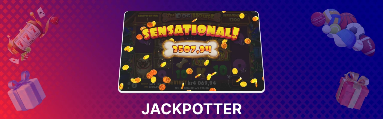 Jackpotter i the dog house megaways