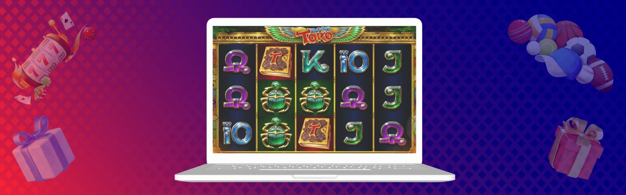 Spille spilleautomaten book of toro