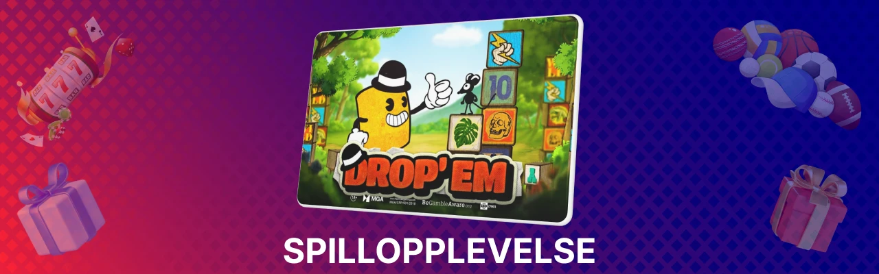 Spilleautomaten drop em funksjoner