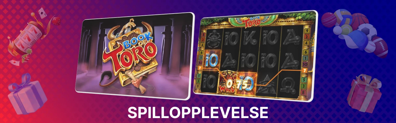 Spillopplevelse i book of toro