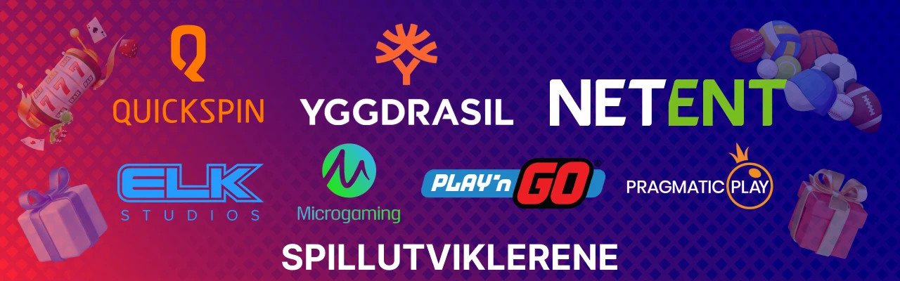 Beste casino spillutviklerene